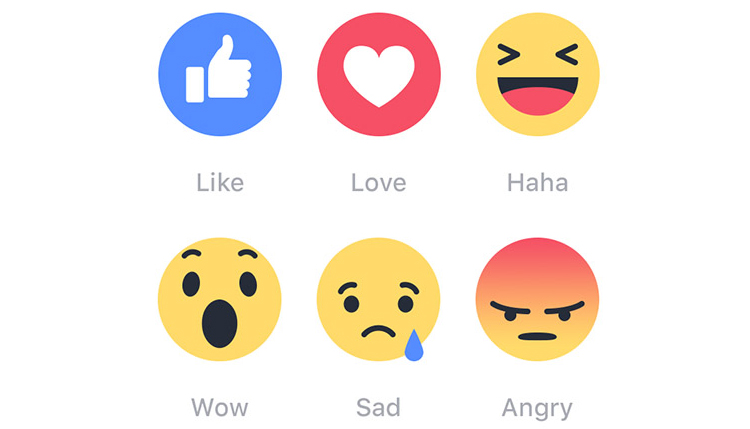 Facebook Reactions